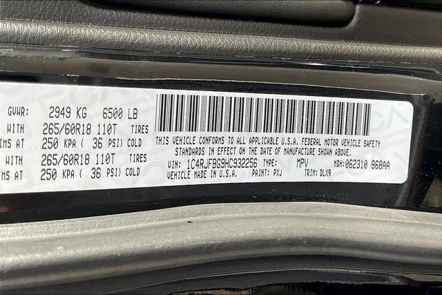 2017 Jeep Grand Cherokee Limited 4x4