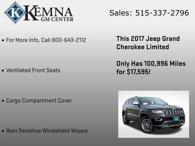 2017 Jeep Grand Cherokee Limited 4x4