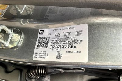 2022 Chevrolet Colorado 4WD LT