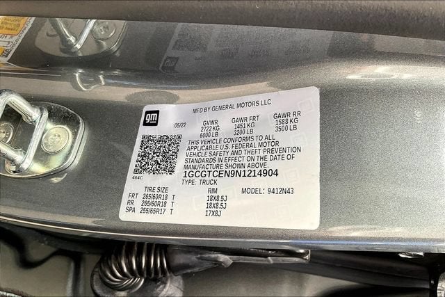 2022 Chevrolet Colorado 4WD LT