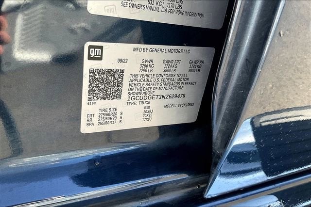 2022 Chevrolet Silverado 1500 LTZ