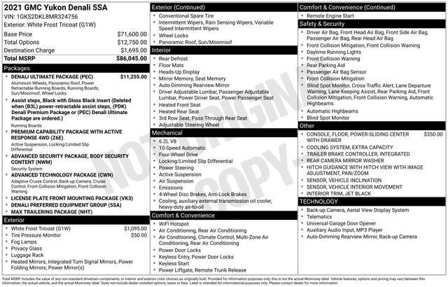 2021 GMC Yukon Denali