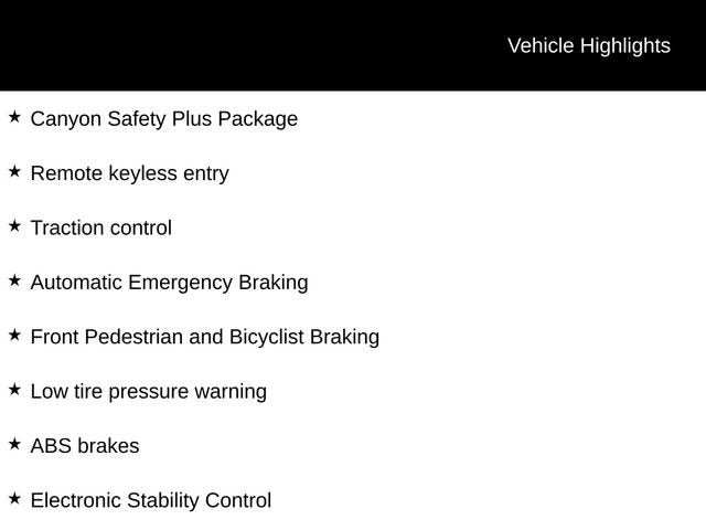 2026 GMC Canyon Elevation