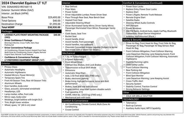 2024 Chevrolet Equinox LT