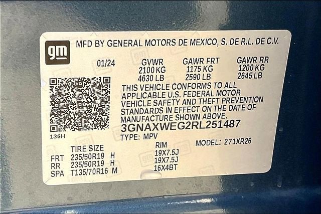 2024 Chevrolet Equinox RS