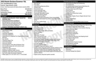 2023 Buick Enclave Essence