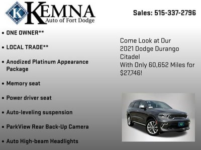 2021 Dodge Durango Citadel AWD