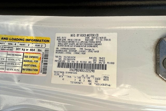 2016 Ford Mustang EcoBoost Premium