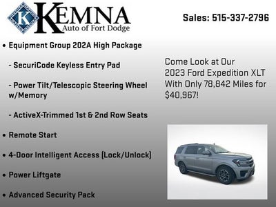 2023 Ford Expedition XLT