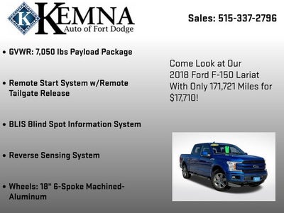 2018 Ford F-150 LARIAT