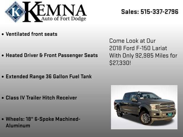 2018 Ford F-150 LARIAT