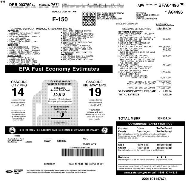 2011 Ford F-150 XLT