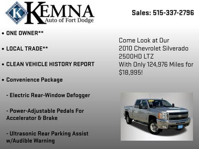 2010 Chevrolet Silverado 2500 HD LTZ