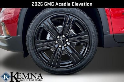 2026 GMC Acadia Elevation