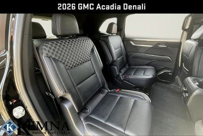 2026 GMC Acadia Denali