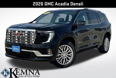 2026 GMC Acadia Denali