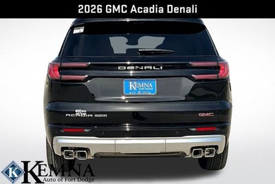 2026 GMC Acadia Denali
