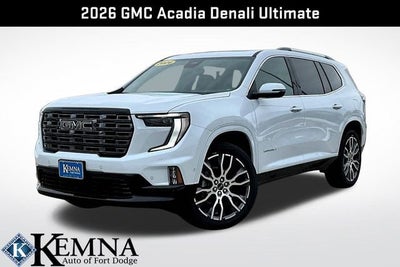 2026 GMC Acadia Denali Ultimate
