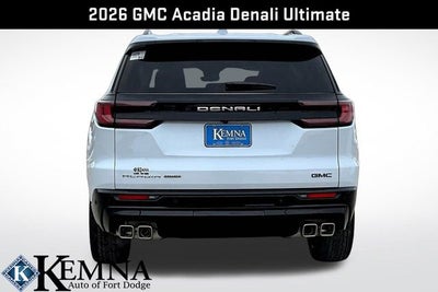 2026 GMC Acadia Denali Ultimate