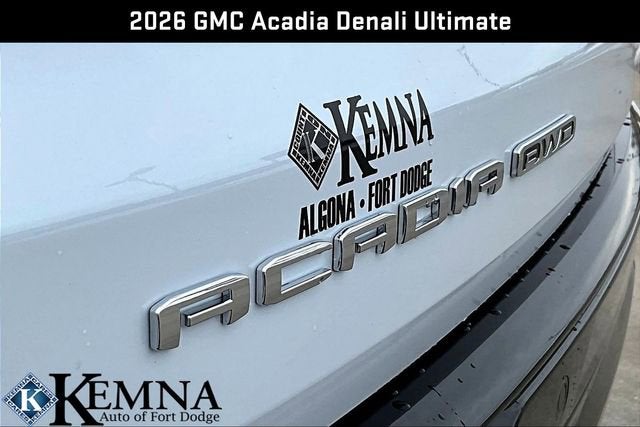 2026 GMC Acadia Denali Ultimate