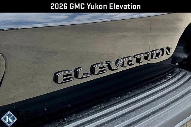 2026 GMC Yukon Elevation