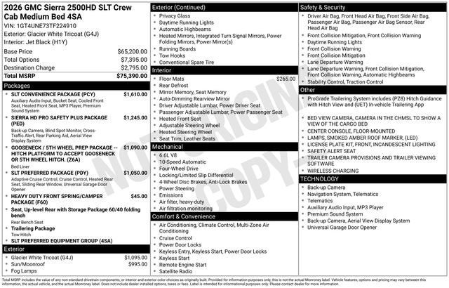 2026 GMC Sierra 2500 HD SLT