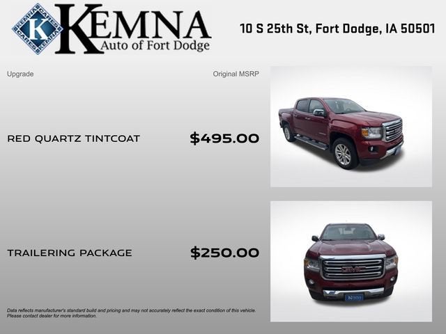 2017 GMC Canyon 4WD SLT