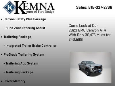 2023 GMC Canyon AT4