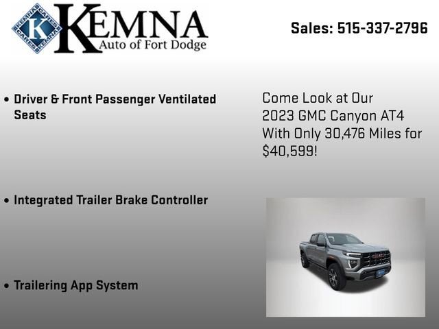 2023 GMC Canyon AT4