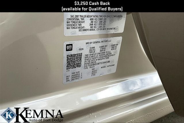 2026 GMC Sierra 1500 SLE