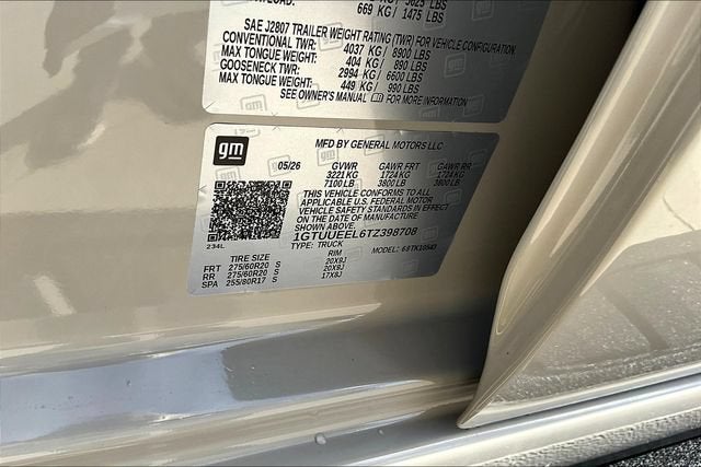 2026 GMC Sierra 1500 AT4