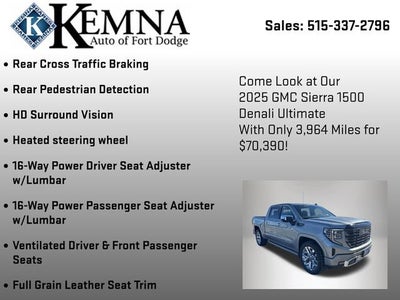 2025 GMC Sierra 1500 Denali Ultimate