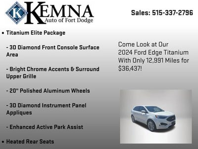 2024 Ford Edge Titanium