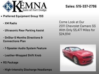 2011 Chevrolet Camaro 1SS