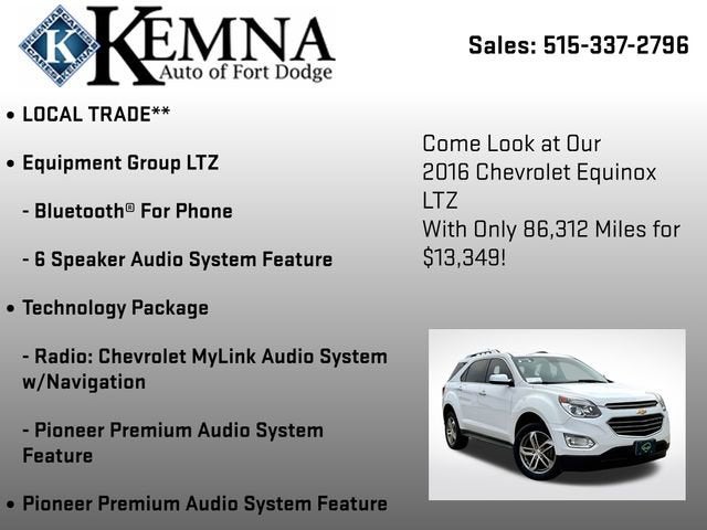 2016 Chevrolet Equinox LTZ