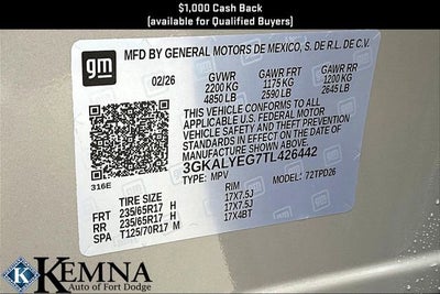 2026 GMC Terrain AT4