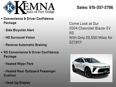 2024 Chevrolet Blazer EV RS