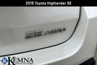2019 Toyota Highlander SE