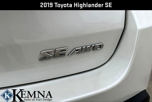 2019 Toyota Highlander SE