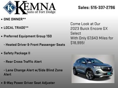 2023 Buick Encore GX Select