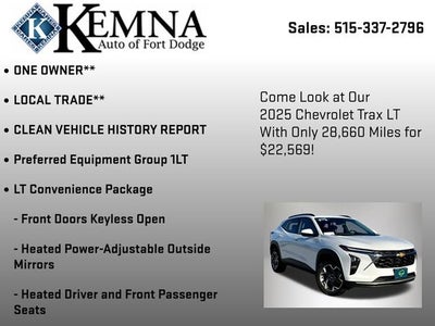 2025 Chevrolet Trax LT