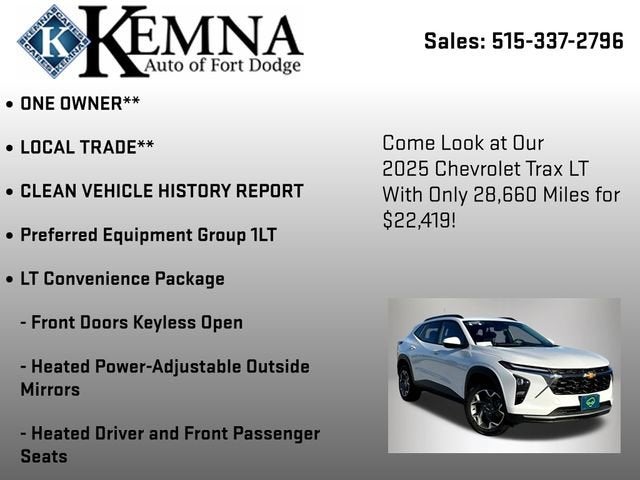 2025 Chevrolet Trax LT