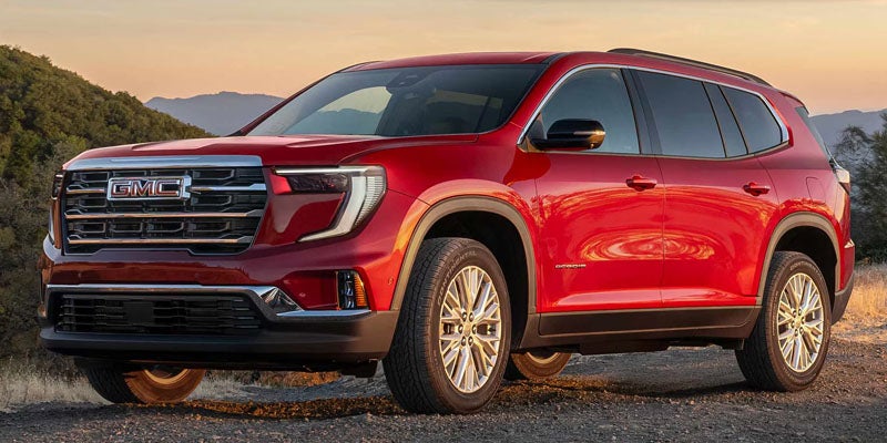 2026 GMC Acadia three-row family SUV available at Kemna GMC in Algona, Iowa — family-owned GMC dealer serving north central Iowa since 1956