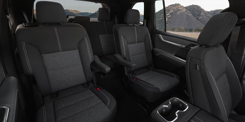 2026 GMC Acadia Denali trim premium exterior styling — three-row SUV available at Kemna GMC in Algona, Iowa