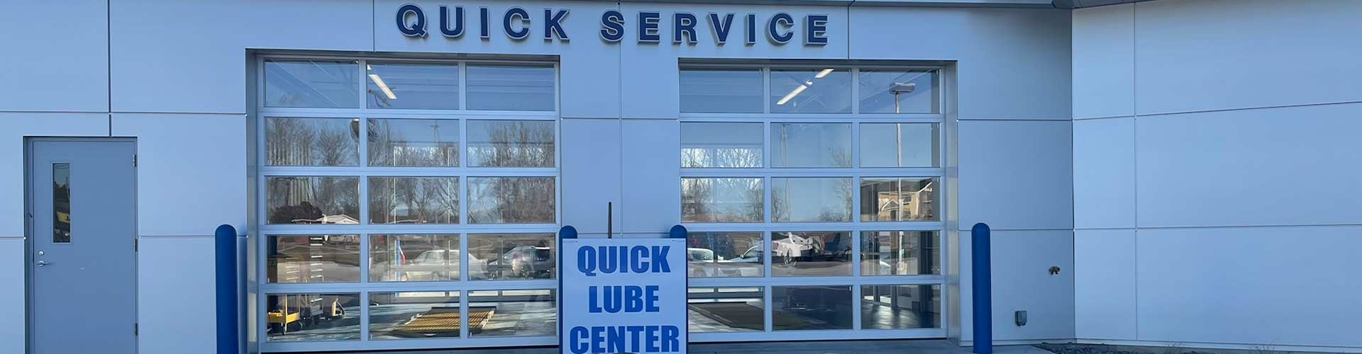 Kemna Quick Lane service bay in Algona, IA